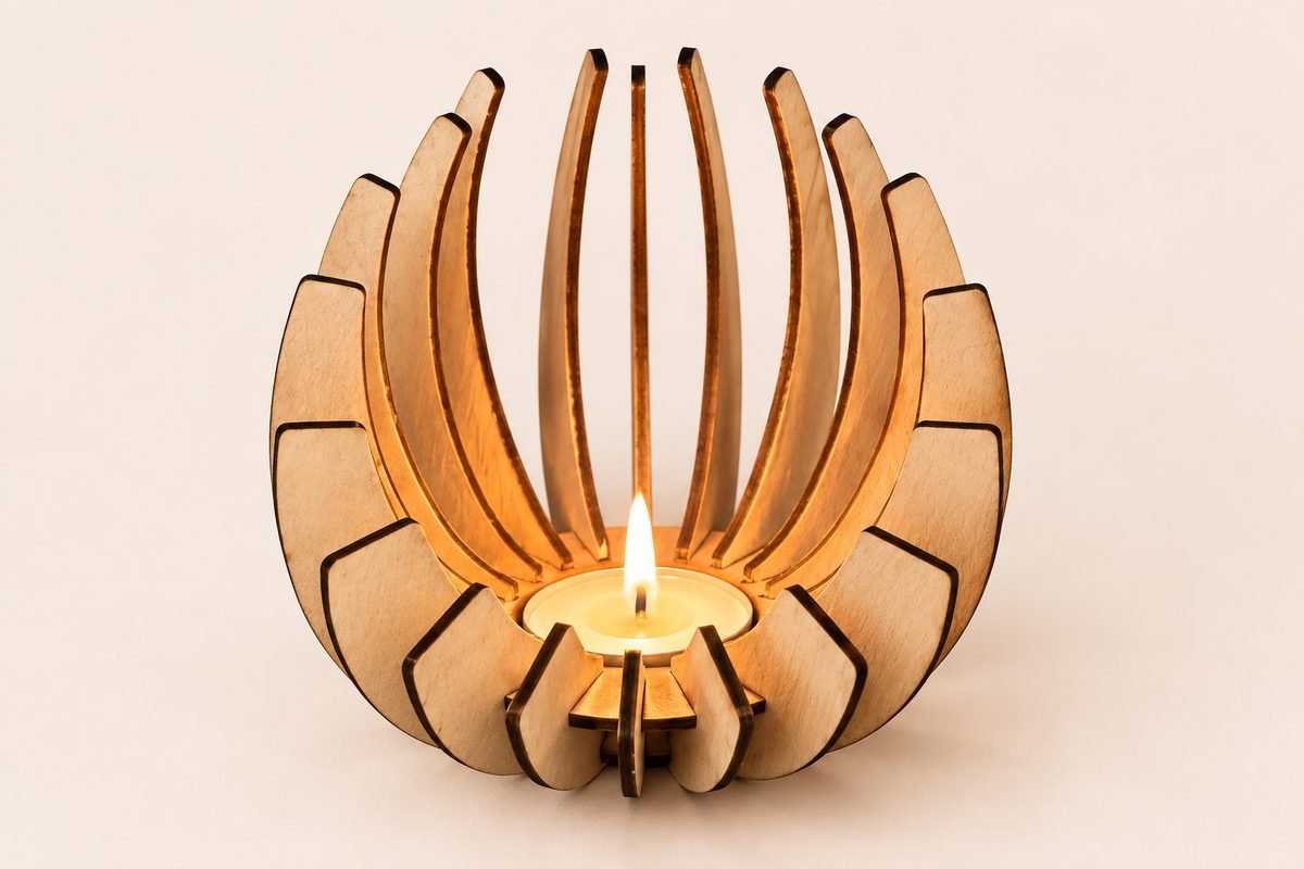 Kerzenhalter Modern groß